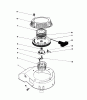 Toro 16212C - Lawnmower, 1986 (6000001-6999999) Ersatzteile RECOIL ASSEMBLY