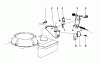 Toro 16212C - Lawnmower, 1987 (7000001-7999999) Ersatzteile BRAKE ASSEMBLY