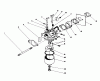 Toro 16212C - Lawnmower, 1989 (9000001-9999999) Ersatzteile CARBURETOR ASSEMBLY (MODEL NO. 47PJ8)