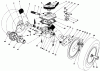 Toro 16212W - Lawnmower, 1990 (0000001-0999999) Ersatzteile GEAR CASE ASSEMBLY