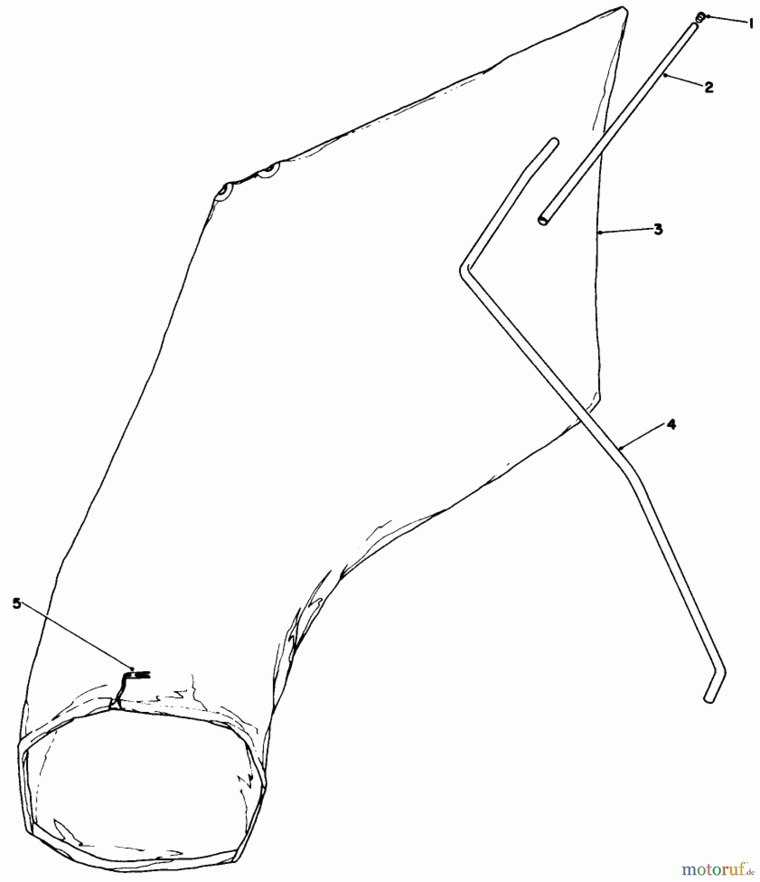 Toro Neu Mowers, Walk-Behind Seite 1 16212W - Toro Lawnmower, 1990 (0000001-0999999) GIANT BAGGING KIT NO. 29-9750 (OPTIONAL)