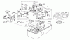 Toro 16255 - Whirlwind, 1973 (3000001-3999999) Ersatzteile CARBURETOR ASSEMBLY MODEL 390065