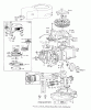 Toro 16255 - Whirlwind, 1974 (4000001-4999999) Ersatzteile ENGINE BRIGGS & STRATTON MODEL 92908-1456-02