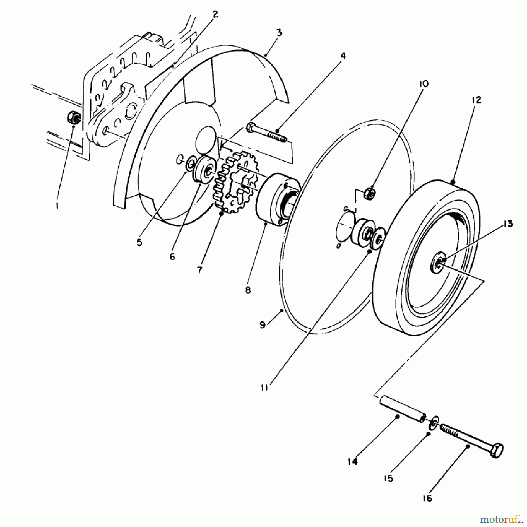 Toro Neu Mowers, Walk-Behind Seite 1 16297 - Toro Lawnmower, 1984 (4000001-4999999) EDGER KIT NO. 59125 (OPTIONAL)