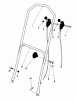 Toro 16299 - Lawnmower, 1984 (4000001-4999999) Ersatzteile HANDLE ASSEMBLY