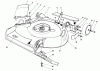 Toro 16299 - Lawnmower, 1984 (4000001-4999999) Ersatzteile HOUSING ASSEMBLY