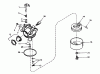 Toro 16299 - Lawnmower, 1985 (5000001-5999999) Ersatzteile CARBURETOR NO. 632050A