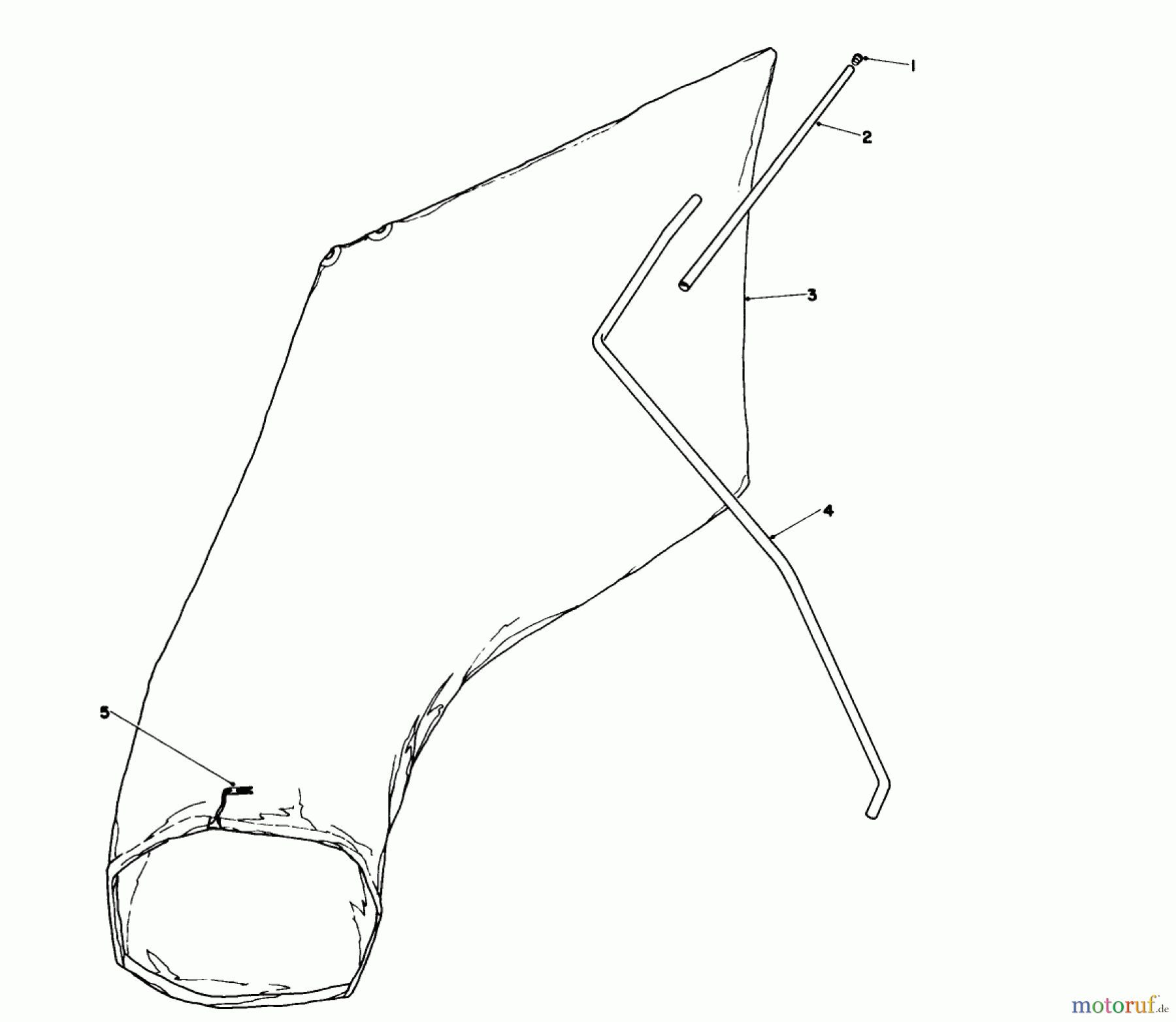 Toro Neu Mowers, Walk-Behind Seite 1 16310 - Toro Lawnmower, 1981 (1000001-1999999) GIANT BAGGING KIT NO. 29-9750 (OPTIONAL)