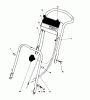 Toro 16320 - Lawnmower, 1982 (2000001-2999999) Ersatzteile HANDLE ASSEMBLY