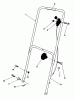 Toro 16330 - Lawnmower, 1985 (5000001-5999999) Ersatzteile HANDLE ASSEMBLY