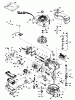 Toro 16340C - Lawnmower, 1986 (6000001-6999999) Ersatzteile ENGINE TECUMSEH MODEL NO. TVS100-44003