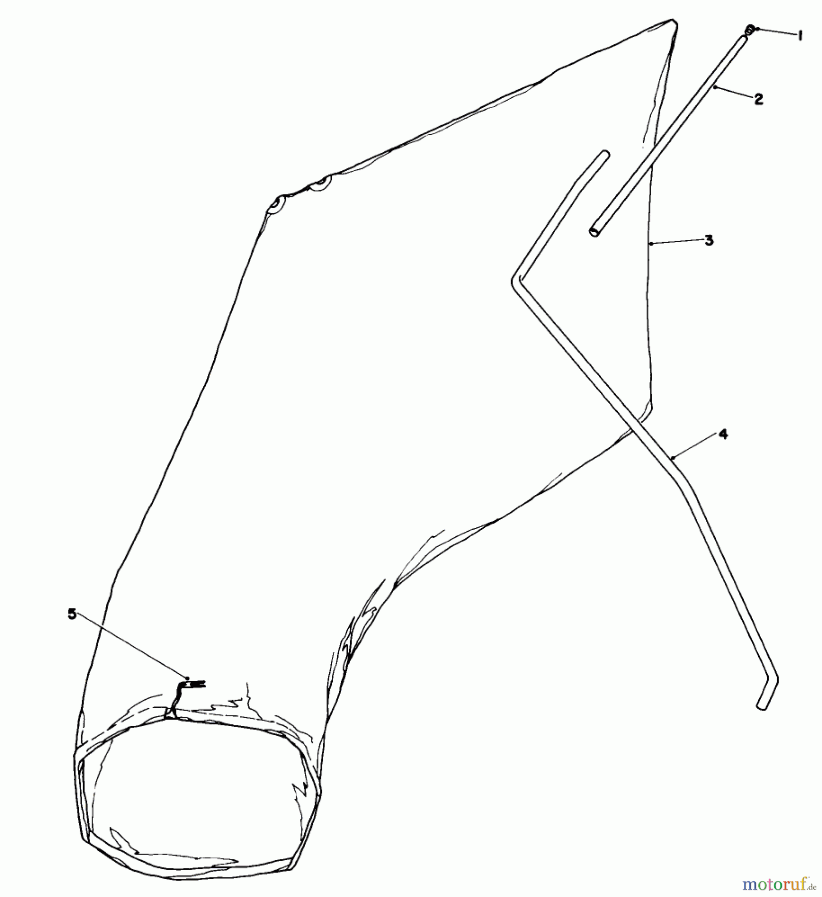 Toro Neu Mowers, Walk-Behind Seite 1 16350 - Toro Lawnmower, 1980 (0000001-0999999) GIANT BAGGING KIT NO. 29-9750 (OPTIONAL)