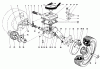Toro 16380 - Whirlwind II Lawnmower, 1979 (9000001-9999999) Ersatzteile GEAR BOX ASSEMBLY