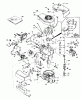 Toro 16380 - Whirlwind II Lawnmower, 1980 (0000001-0999999) Ersatzteile ENGINE TECUMSEH MODEL NO. TNT 100-10055C
