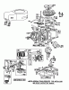 Toro 16390 - Whirlwind PowR, 1981 (1000001-1999999) Ersatzteile ENGINE BRIGGS & STRATTON MODEL 92908-2052-02, ENGINE BRIGGS & STRATTON MODEL 93508-0193-02