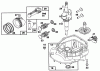 Toro 16400 - Lawnmower, 1993 (3900001-3999999) Ersatzteile ENGINE BRIGGS & STRATTON MODEL 122702-3171-01 #2