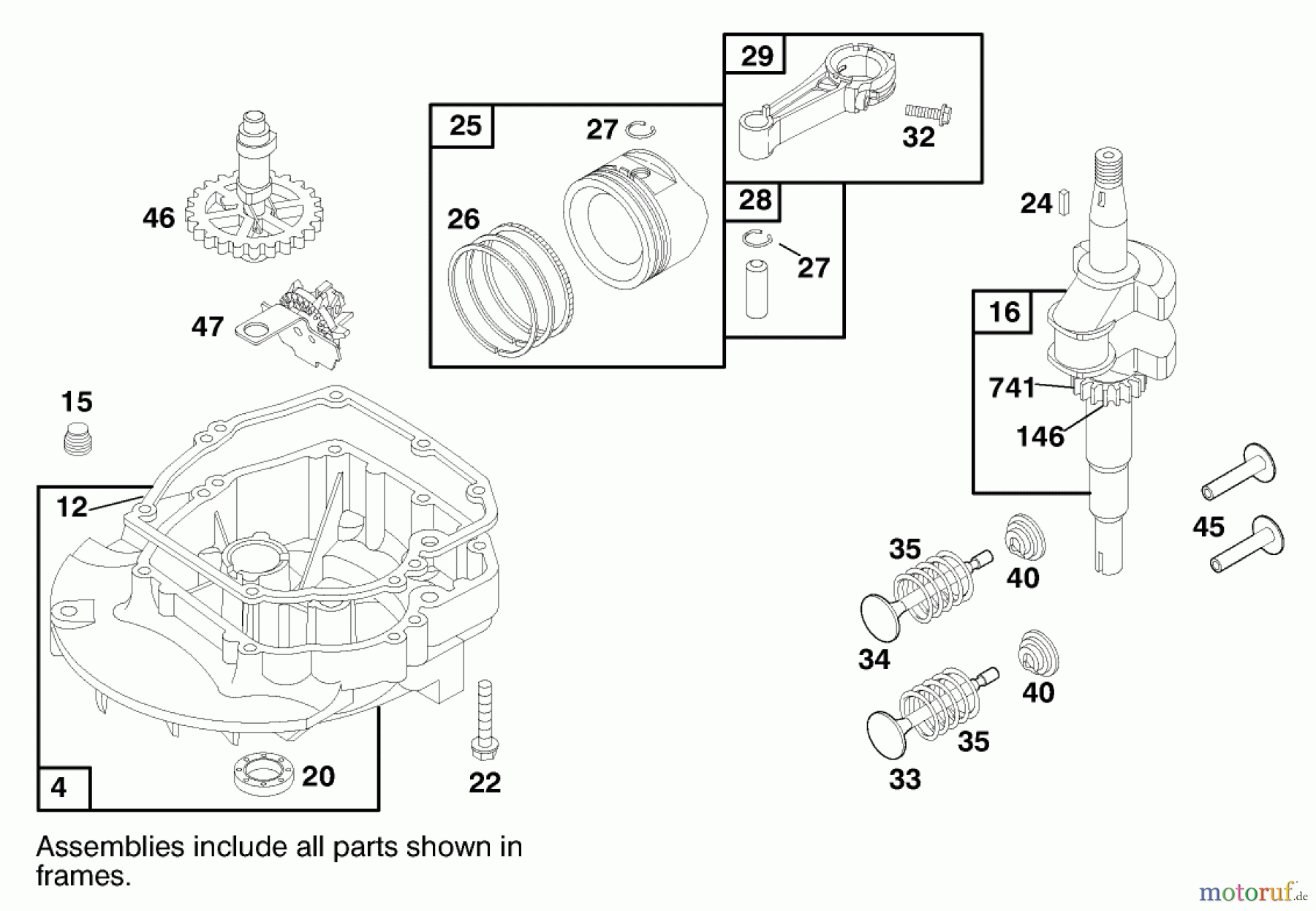 Toro Neu Mowers, Walk-Behind Seite 1 16401 (SD-21S) - Toro Side Discharge Mower, SD-21S, 1998 (890000001-899999999) ENGINE BRIGGS & STRATTON MODEL 127702-1745-E1 (SERIAL NO. 8901374 & UP) #2