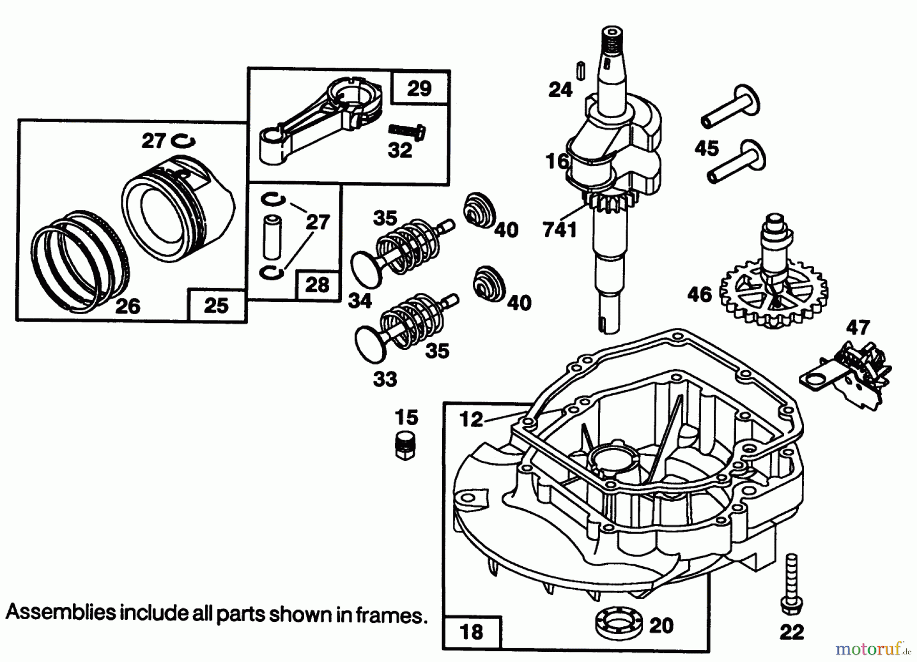Toro Neu Mowers, Walk-Behind Seite 1 16401 - Toro Side Discharge Mower, 1992 (2000001-2999999) ENGINE BRIGGS & STRATTON MODEL 122702-3171-01 #2