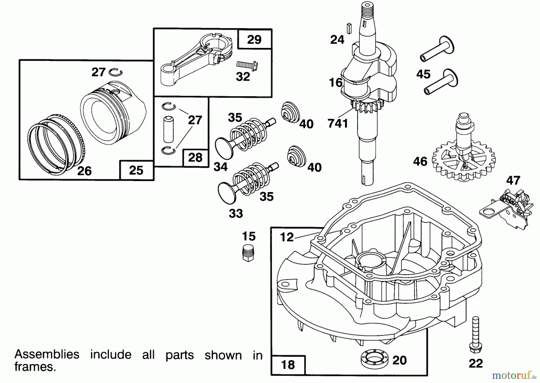 Toro Neu Mowers, Walk-Behind Seite 1 16401 - Toro Side Discharge Mower, 1994 (4900001-4999999) ENGINE BRIGGS & STRATTON MODEL 122702-3171-01 #2