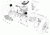 Toro 16401 - Side Discharge Mower, 1994 (4900001-4999999) Ersatzteile GEAR CASE ASSEMBLY