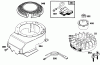 Toro 16401 - Side Discharge Mower, 1995 (59000001-59999999) Ersatzteile ENGINE BRIGGS & STRATTON MODEL 127702-0645-01 #7