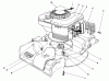 Toro 16402 - Lawnmower, 1991 (1000001-1999999) Ersatzteile ENGINE ASSEMBLY