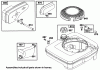 Toro 16402 - Lawnmower, 1991 (1000001-1999999) Ersatzteile ENGINE BRIGGS & STRATTON MODEL 122707-3187-01 #7