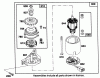 Toro 16402 - Lawnmower, 1991 (1000001-1999999) Ersatzteile ENGINE BRIGGS & STRATTON MODEL 122707-3187-01 #8