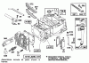 Toro 16404 - Lawnmower, 1992 (2000001-2999999) Ersatzteile ENGINE BRIGGS & STRATTON MODEL 122702-3171-01 #1