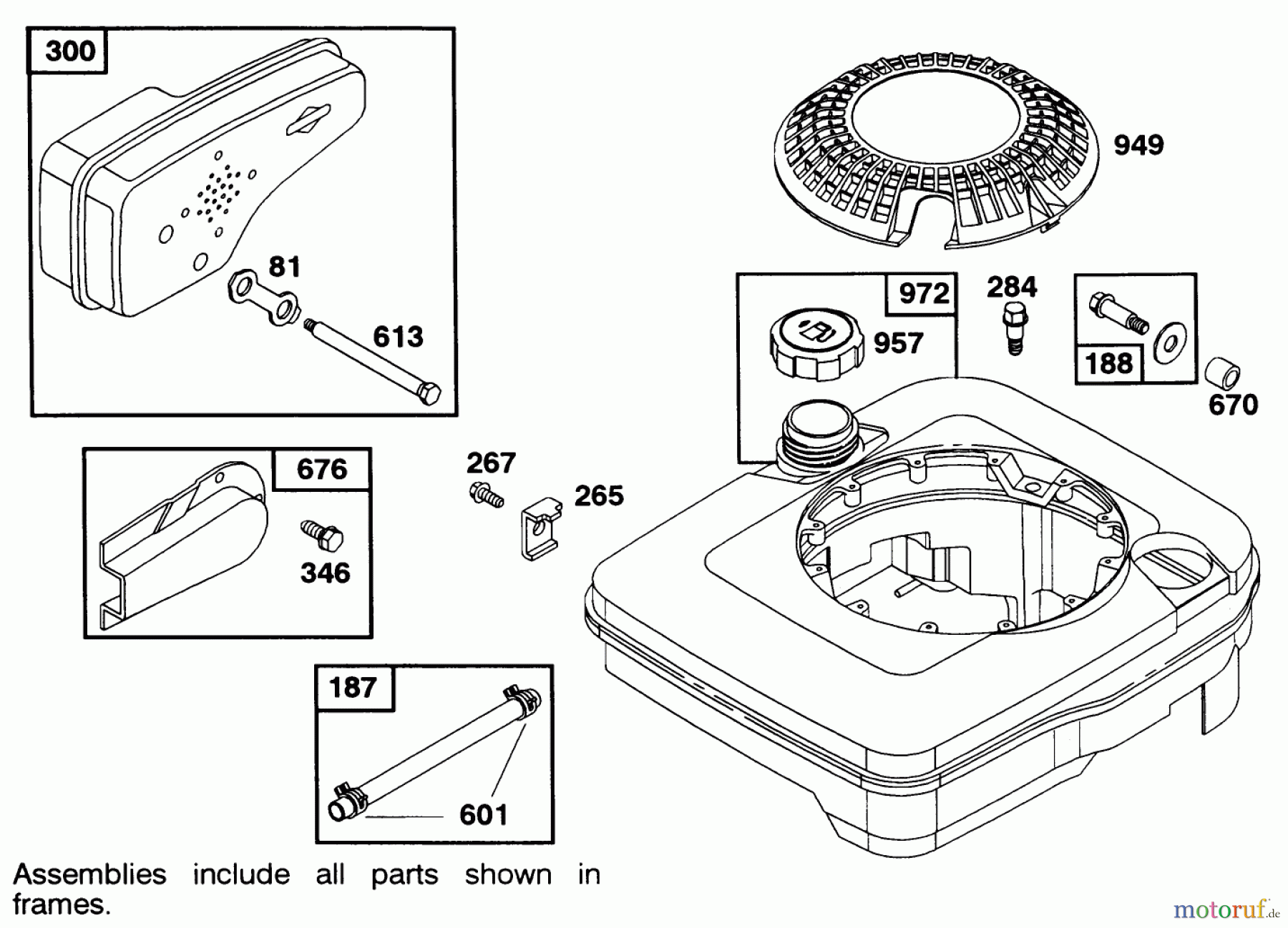 Toro Neu Mowers, Walk-Behind Seite 1 16404 - Toro Lawnmower, 1992 (2000001-2999999) ENGINE BRIGGS & STRATTON MODEL 122702-3171-01 #7