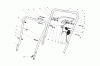 Toro 16551 - Lawnmower, 1989 (9000001-9999999) Ersatzteile HANDLE ASSEMBLY