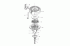 Toro 16551 - Lawnmower, 1989 (9000001-9999999) Ersatzteile REWIND STARTER NO. 590621