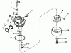 Toro 16570 - Lawnmower, 1983 (3000001-3999999) Ersatzteile CARBURETOR ASSEMBLY NO. 632050A