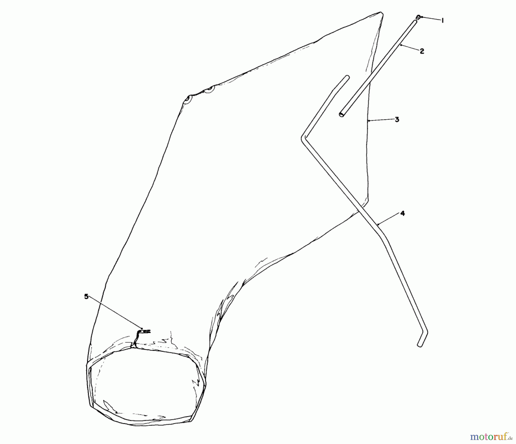 Toro Neu Mowers, Walk-Behind Seite 1 16575 - Toro Lawnmower, 1988 (8012679-8999999) GIANT BAGGING KIT NO. 29-9750 (OPTIONAL)