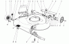 Toro 16575C - Lawnmower, 1988 (8000001-8999999) Ersatzteile HOUSING ASSEMBLY