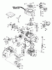 Toro 16576 - Lawnmower, 1990 (0000001-0999999) Ersatzteile ENGINE TECUMSEH MODEL NO. TVS100-44021B