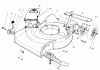 Toro 16576 - Lawnmower, 1990 (0000001-0999999) Ersatzteile HOUSING ASSEMBLY