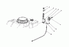 Toro 16585 - Lawnmower, 1985 (5000001-5999999) Ersatzteile BRAKE ASSEMBLY