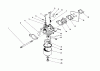 Toro 16585 - Lawnmower, 1985 (5000001-5999999) Ersatzteile CARBURETOR ASSEMBLY