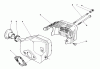 Toro 16585 - Lawnmower, 1985 (5000001-5999999) Ersatzteile MUFFLER ASSEMBLY