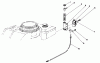 Toro 16585 - Lawnmower, 1986 (6000001-6999999) Ersatzteile BRAKE ASSEMBLY (USED ON UNITS WITH SERIAL NO. 6000101-6002073)