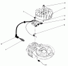 Toro 16585 - Lawnmower, 1986 (6000001-6999999) Ersatzteile FLYWHEEL & MAGNETO ASSEMBLY ENGINE 47PE-4 (USED ON UNITS WITH SERIAL NO.6000101-6002073) ENGINE 47PF-5 (USED ON UNITS WITH SERIA