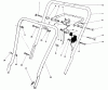 Toro 16585 - Lawnmower, 1986 (6000001-6999999) Ersatzteile HANDLE ASSEMBLY