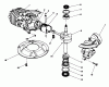 Toro 16585 - Lawnmower, 1987 (7000001-7999999) Ersatzteile CRANKSHAFT ASSEMBLY (MODEL NO. 47PF5 & 47PG6)