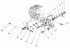 Toro 16585 - Lawnmower, 1987 (7000001-7999999) Ersatzteile GOVERNOR ASSEMBLY (MODEL NO. 47PF5 & 47PG6)