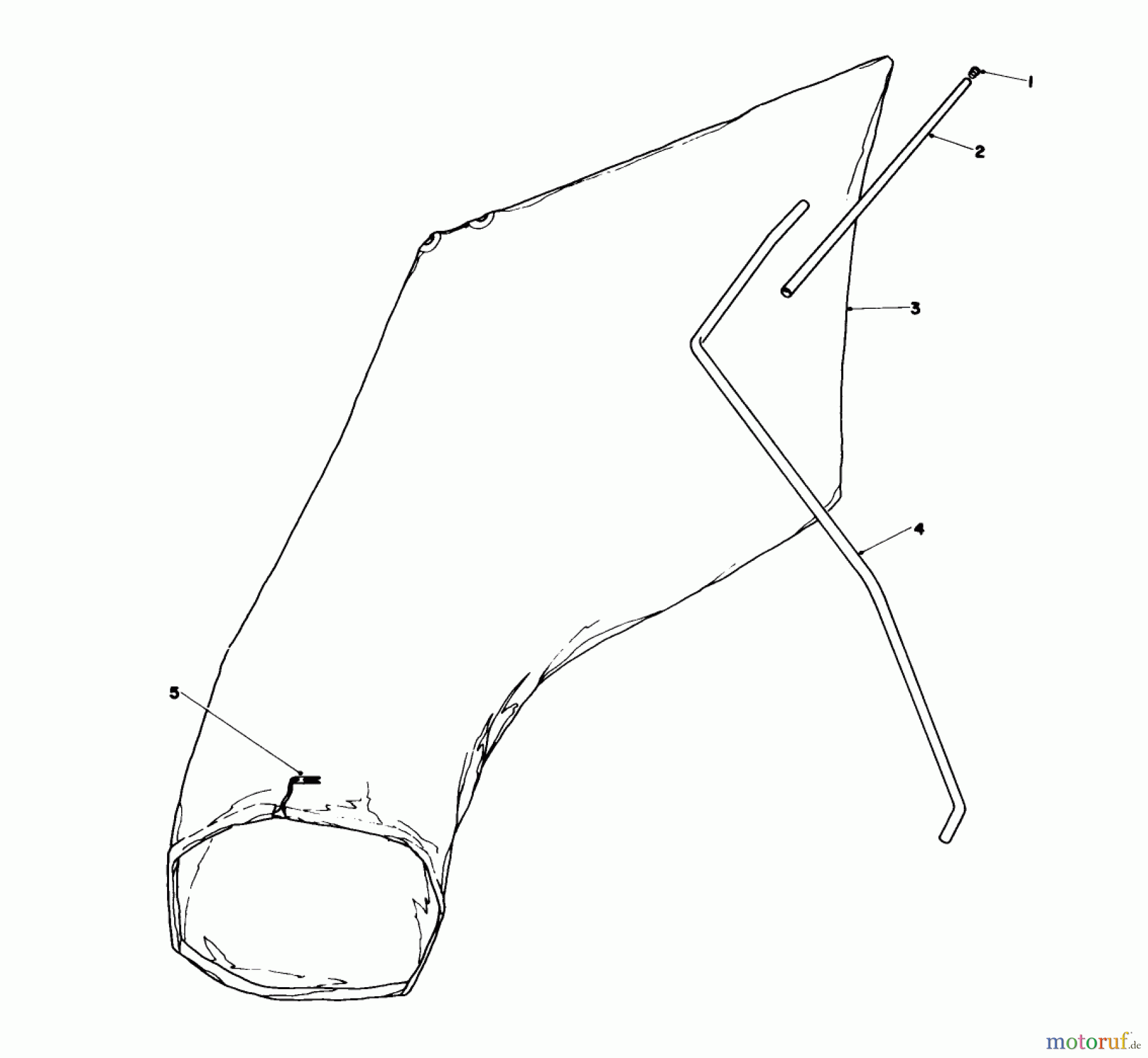 Toro Neu Mowers, Walk-Behind Seite 1 16585 - Toro Lawnmower, 1988 (8000001-8004251) GIANT BAGGING KIT NO. 29-9750 (OPTIONAL)