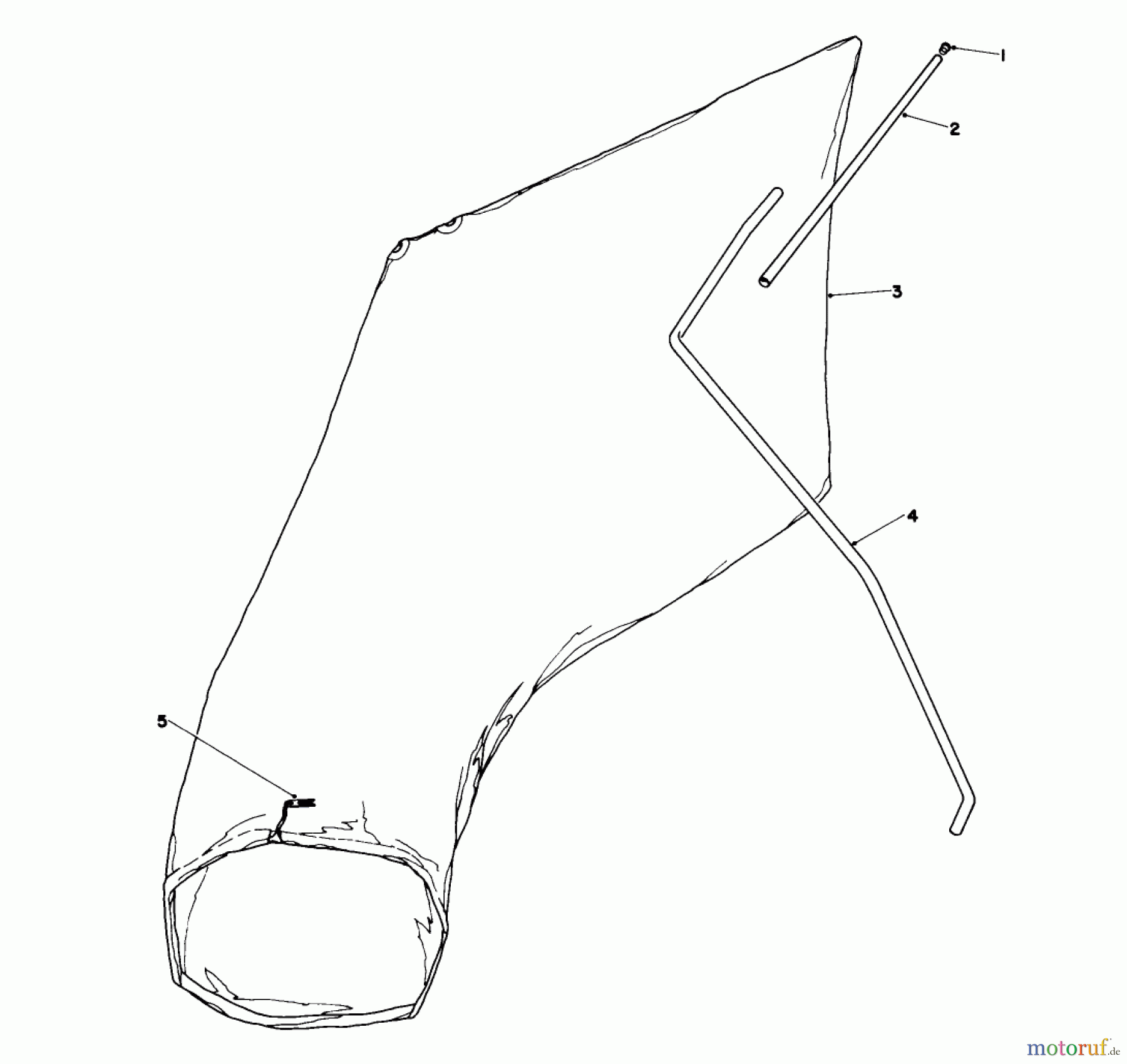 Toro Neu Mowers, Walk-Behind Seite 1 16585 - Toro Lawnmower, 1989 (9000001-9999999) GIANT BAGGING KIT NO. 29-9750 (OPTIONAL)