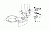 Toro 16585C - Lawnmower, 1988 (8000001-8999999) Ersatzteile BRAKE ASSEMBLY