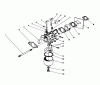 Toro 16585C - Lawnmower, 1988 (8000001-8999999) Ersatzteile CARBURETOR ASSEMBLY (MODEL NO. 47PH7)