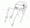 Toro 16585C - Lawnmower, 1988 (8000001-8999999) Ersatzteile HANDLE ASSEMBLY